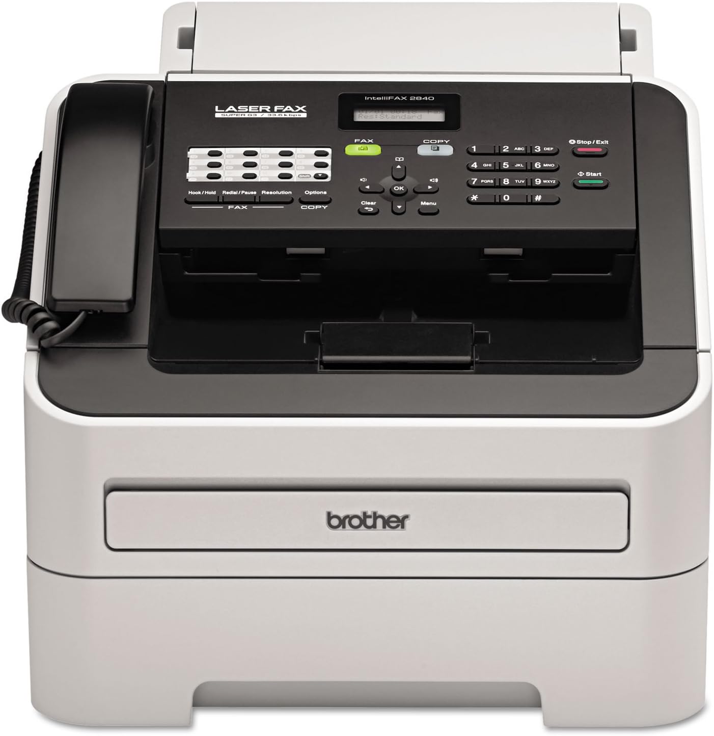 Brother IntelliFax-2840 High-Speed Laser Fax- BRTFAX2840
