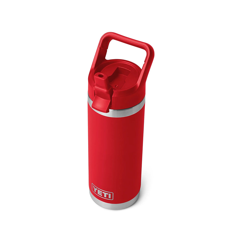Yeti Rambler 18oz Straw Bottle , Rescue Red