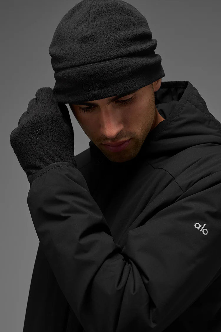 Alo-Performance Fleece Gloves L/G-BLK