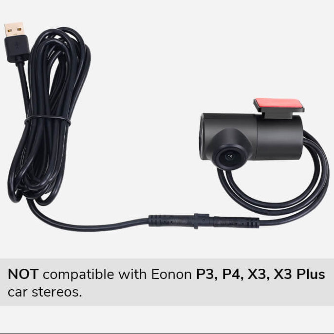 Eonon 720P HD Dash Cam with 360° Adjustable Angle