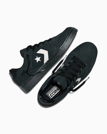CONVERSE Unisex CONS AS-1 Pro Suede Shoes - Black/Vintage White/Black - W7/M5.5