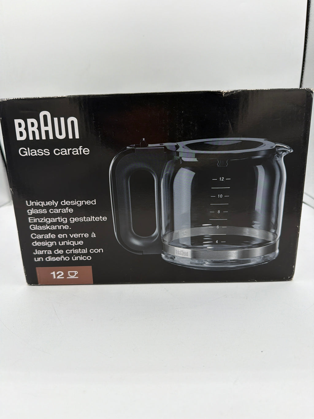 Braun BRSC005 Replacement Carafe for Braun Coffee Maker, Clear