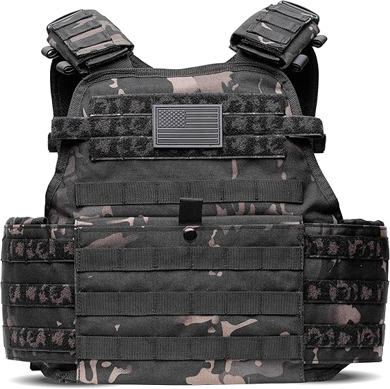 BattleVest Elite Plate Carrier, Camo-NEW