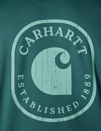 Carhartt Men's Paxton 1889 Graphic Sweatshirt Size Large
