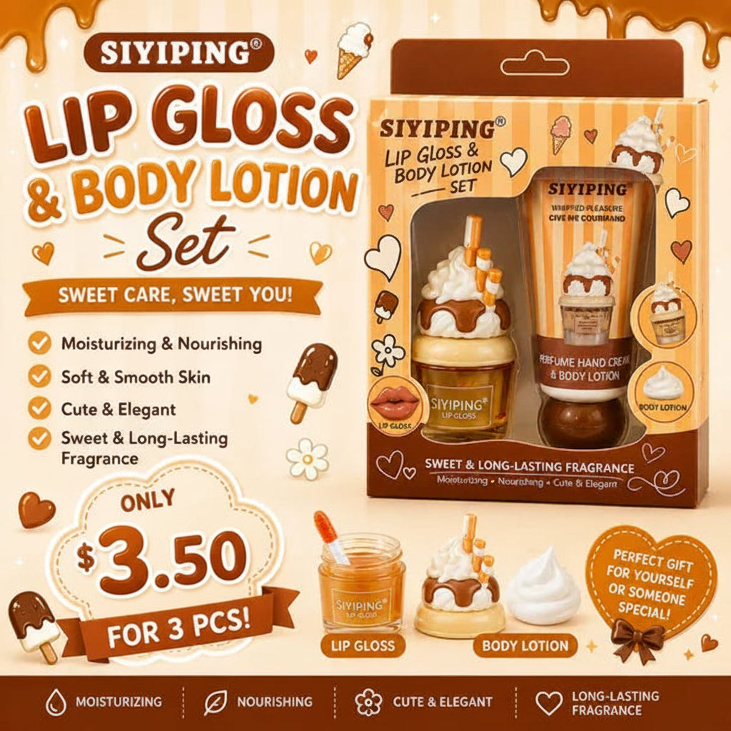 SIYIPING LIPGLOSS & HAND CREAM - Whipped Pleasure