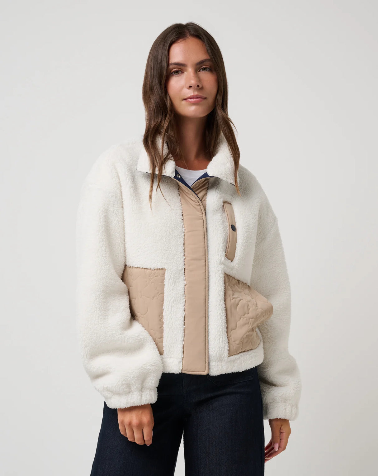 Travis Matthew Artful Sherpa Jacket - Size XS