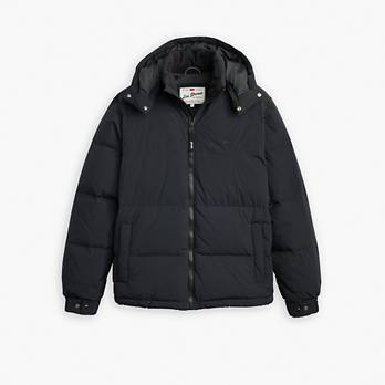 Levi's Men's Rockridge Short Puffer Jacket, Black Size: Small