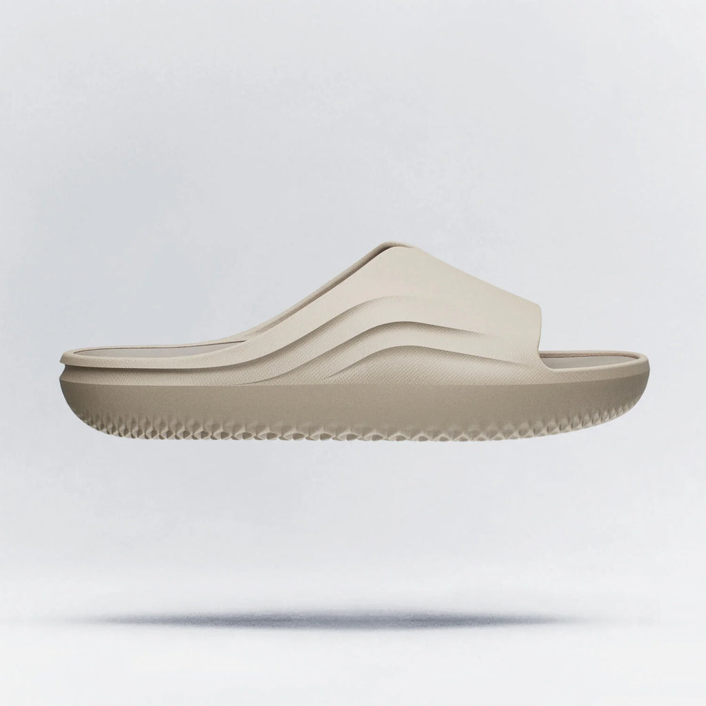 Stand+ Unisex Recovery Slide for Athletes AG3 - Sand - Size: Men 7/Women 9