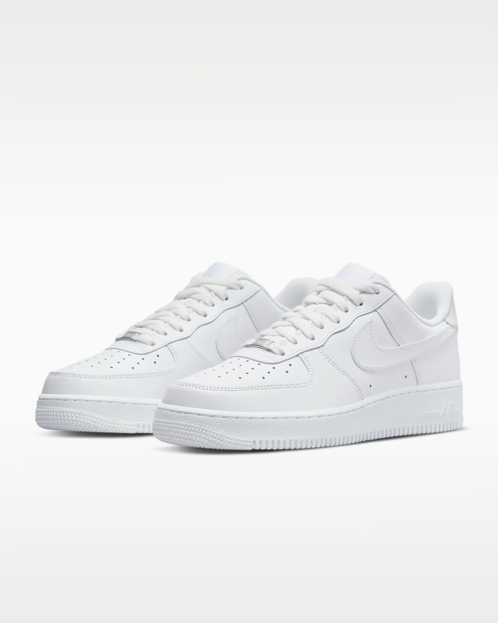 *Nike Air Force 1 '07, White/White, Mens' 8/Womens' 9.5