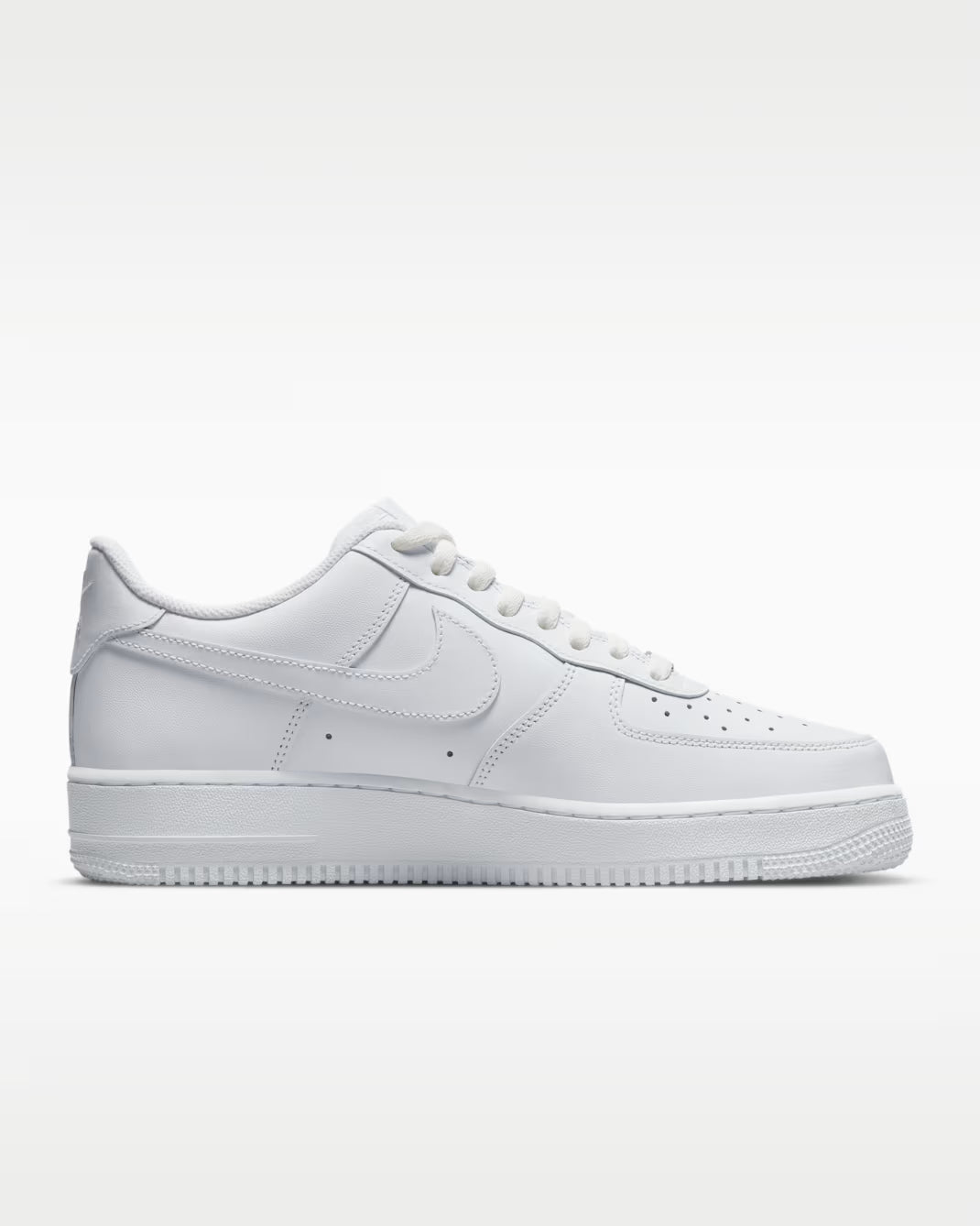 Nike Men's Air Force 1 '07 Sneaker - White - Size: 8.5