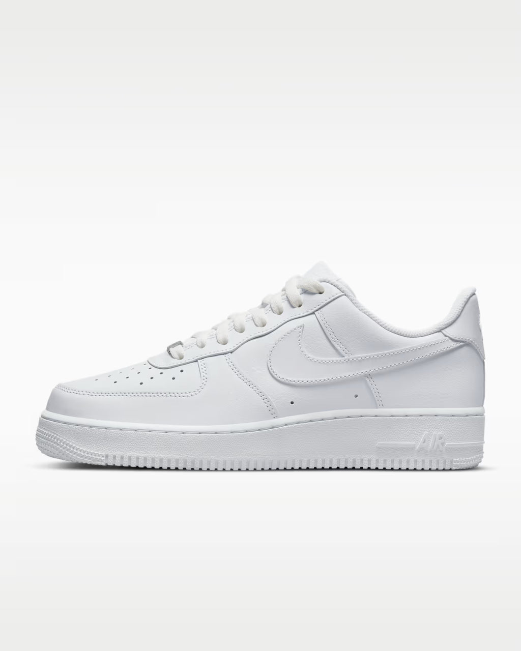 *Nike Air Force 1 '07, White/White, Mens' 8/Womens' 9.5