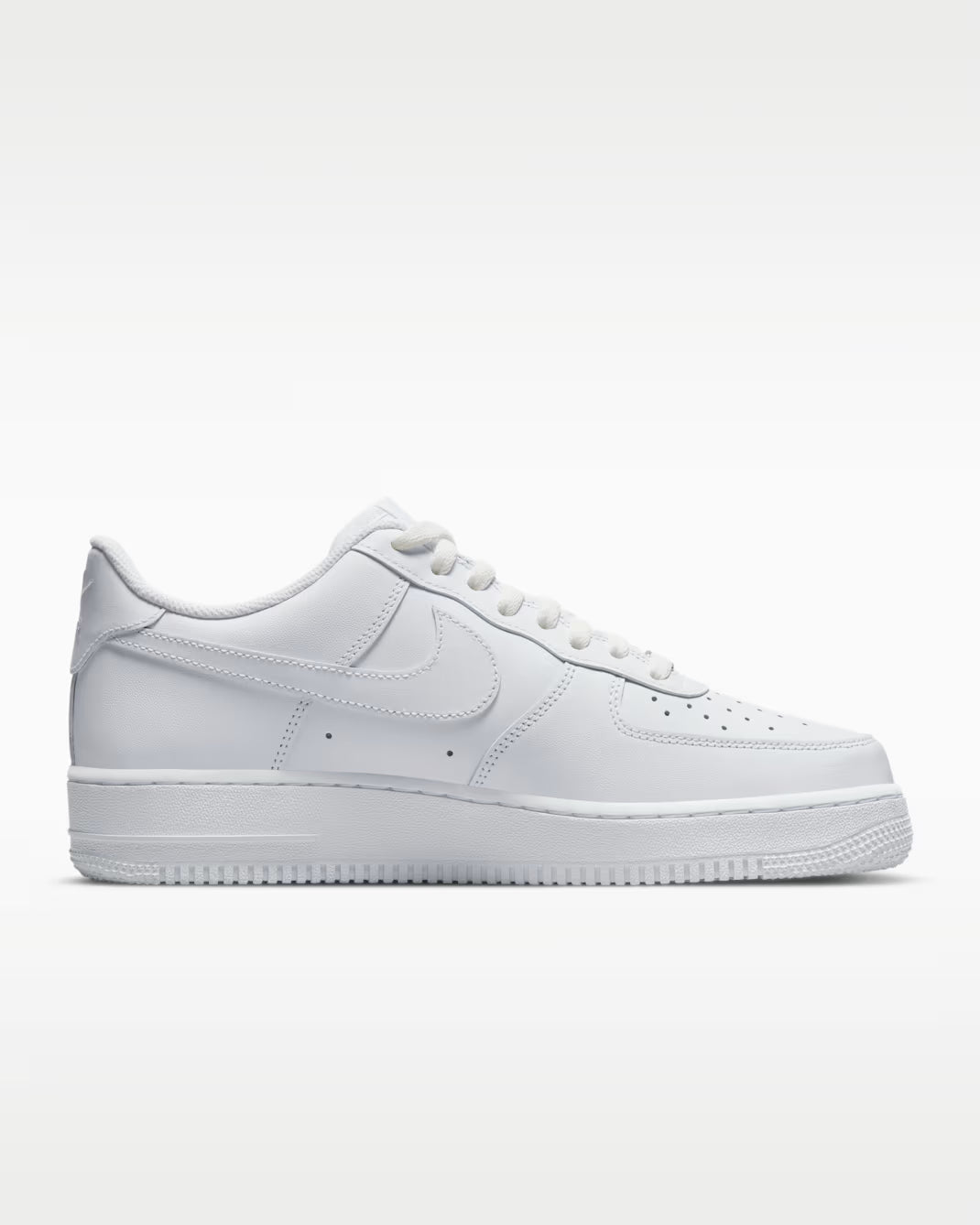 *Nike Air Force 1 '07, White/White, Mens' 8/Womens' 9.5
