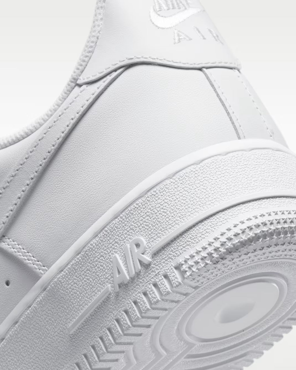 *Nike Air Force 1 '07, White/White, Mens' 8/Womens' 9.5