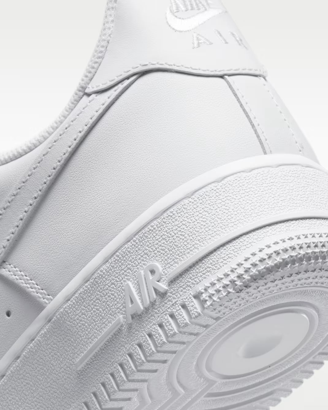 *Nike Air Force 1 '07, White/White, Mens' 8/Womens' 9.5