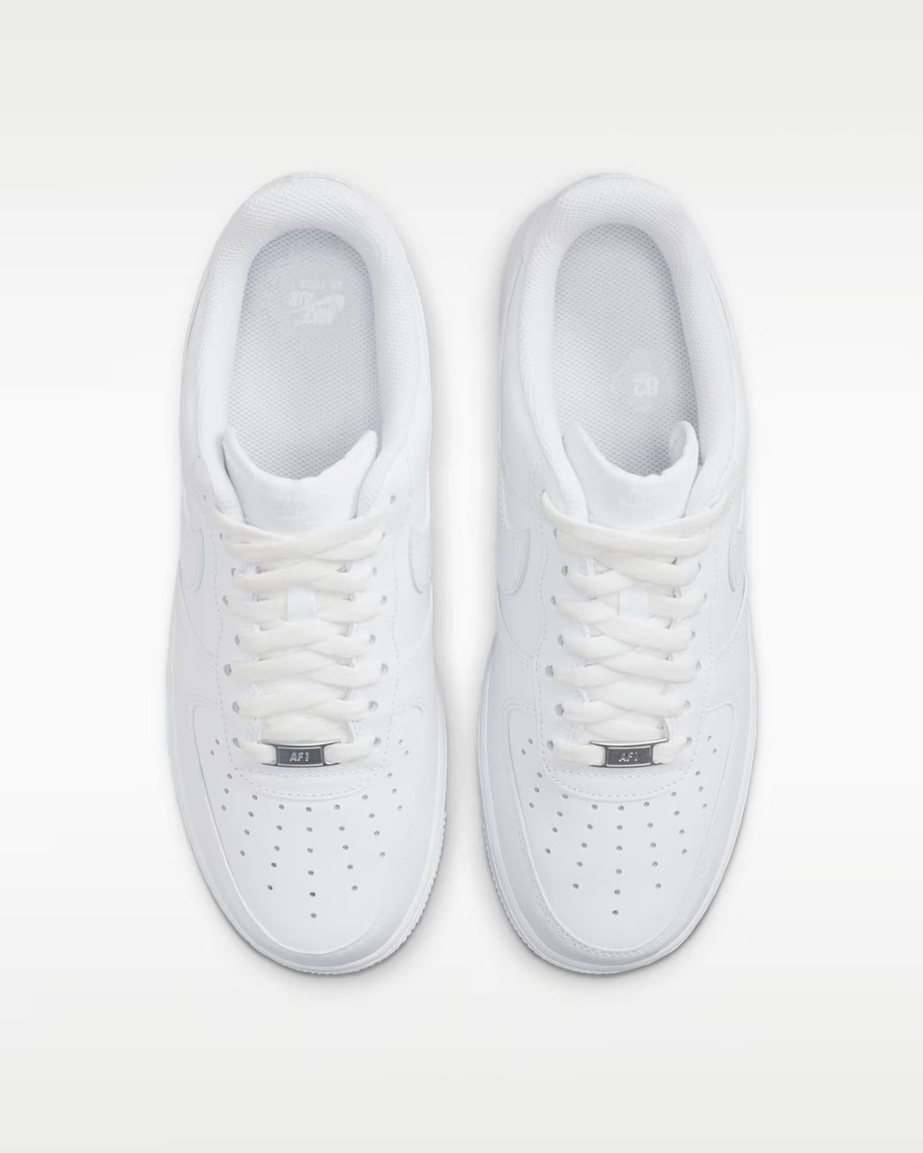 *Nike Air Force 1 '07, White/White, Mens' 8/Womens' 9.5