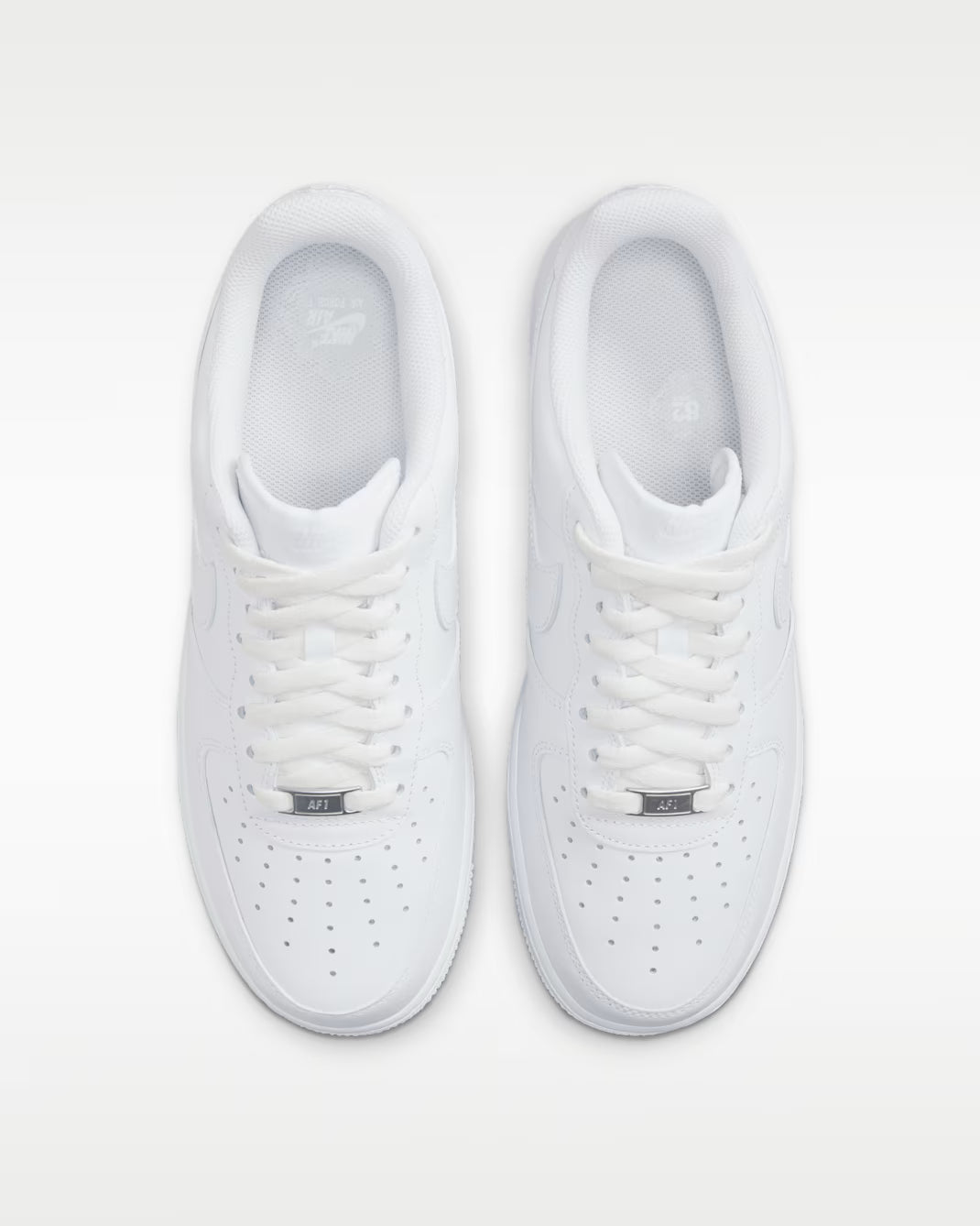 *Nike Air Force 1 '07, White/White, Mens' 8/Womens' 9.5