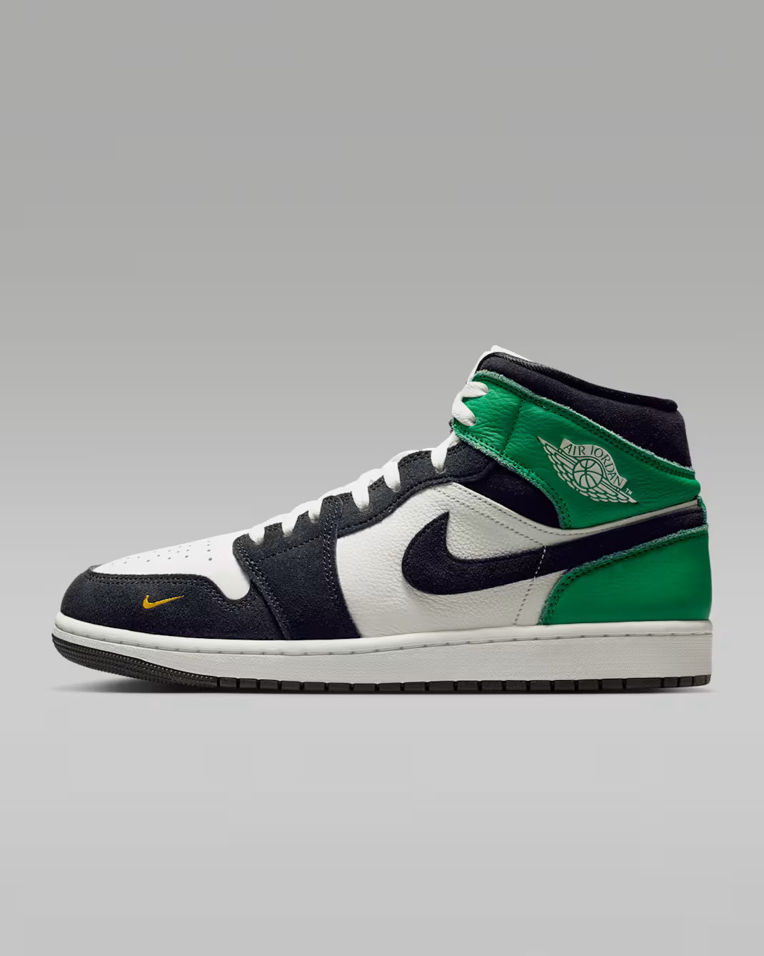 Air Jordan 1 Mid SE Men's Shoes Lucky Green Men's 12