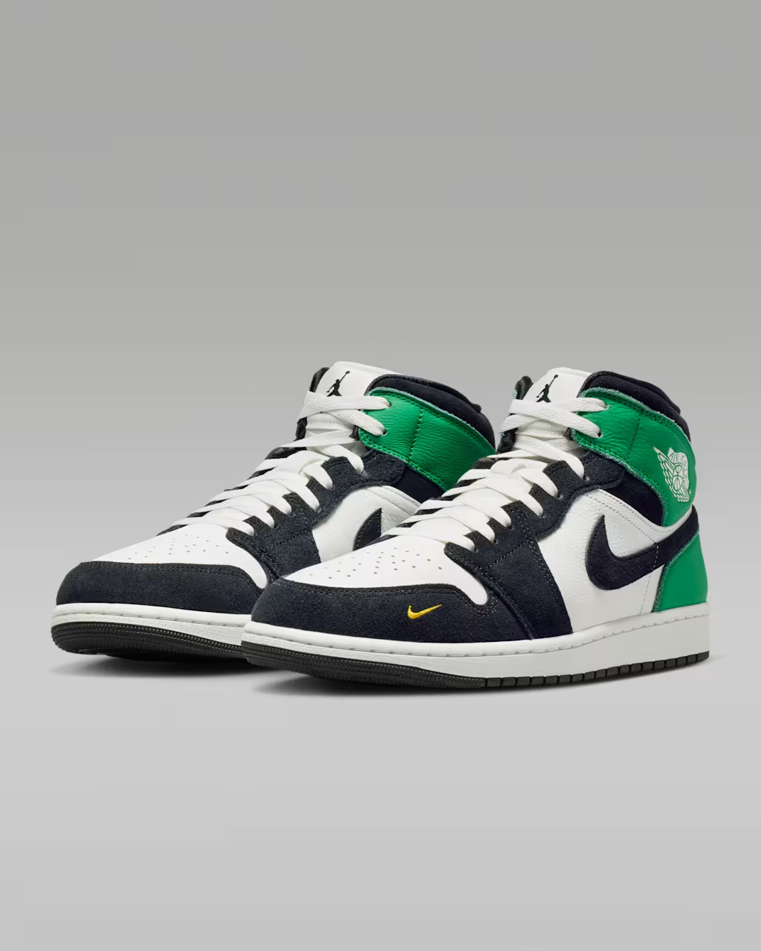 Air Jordan 1 Mid SE Men's Shoes Lucky Green Men's 12