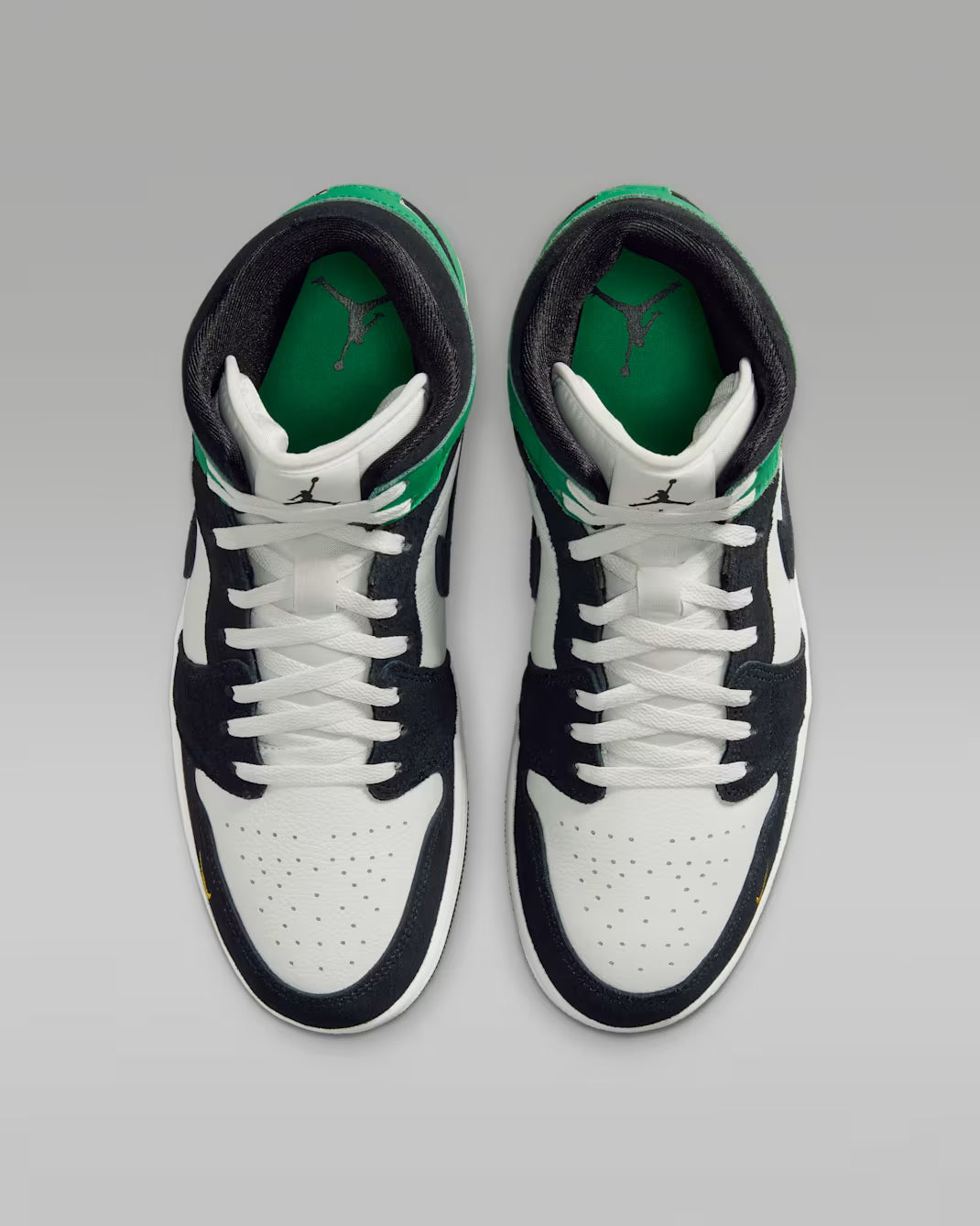 Air Jordan 1 Mid SE Men's Shoes Lucky Green Men's 12