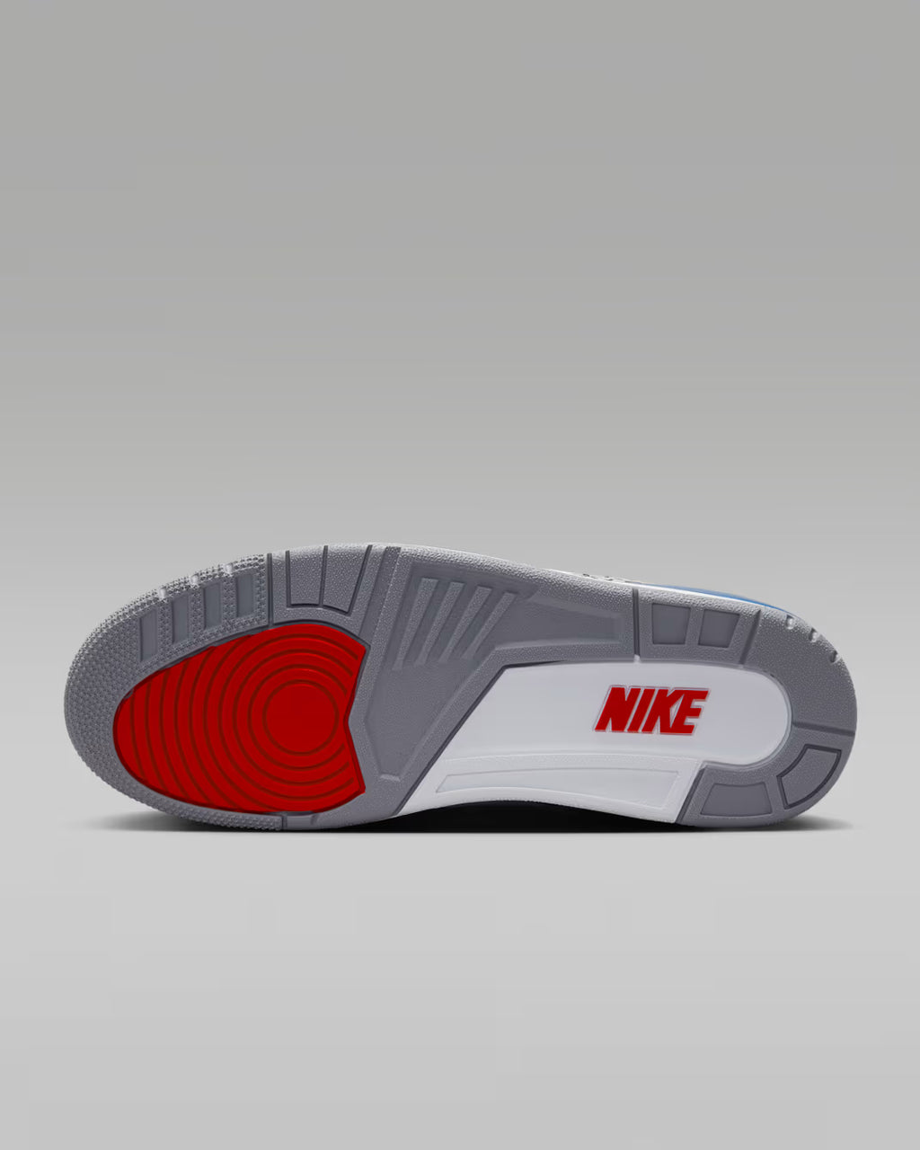 *AIR JORDAN 3 RETRO OG "TRUE BLUE Men– 13- White/Fire Red-true Blue