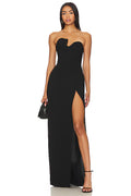 X Revolve Strapless Puzzle Gown Amanda Uprichard Size XS