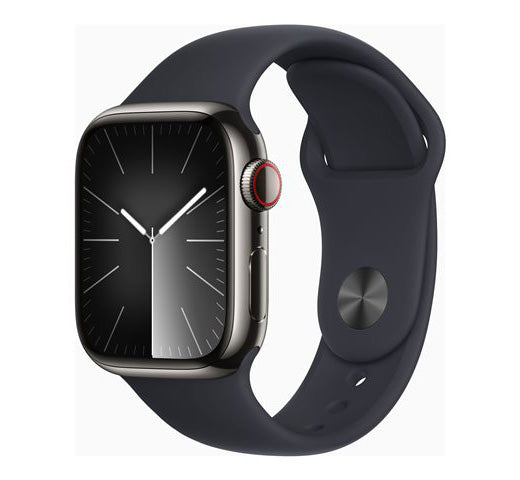 Apple Watch Series 9 41mm Graphite Stainless Steel Cellular (New)