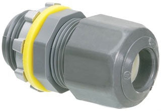 Arlington LPCG50 1/2 In. Straight Strain Relief Cord Connector  25 COUNT