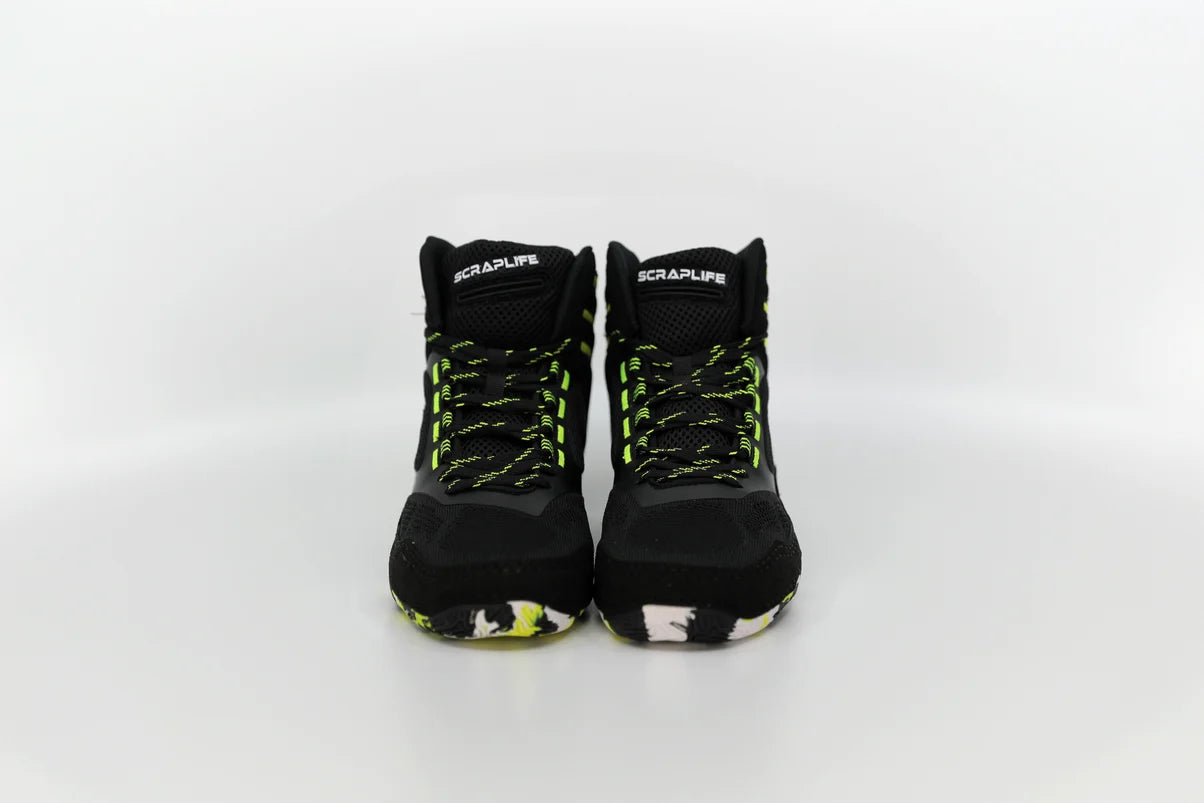 SCRAPLIFE Men's Endurance 2.0 - Neon Nitros Wrestling Shoes - 11