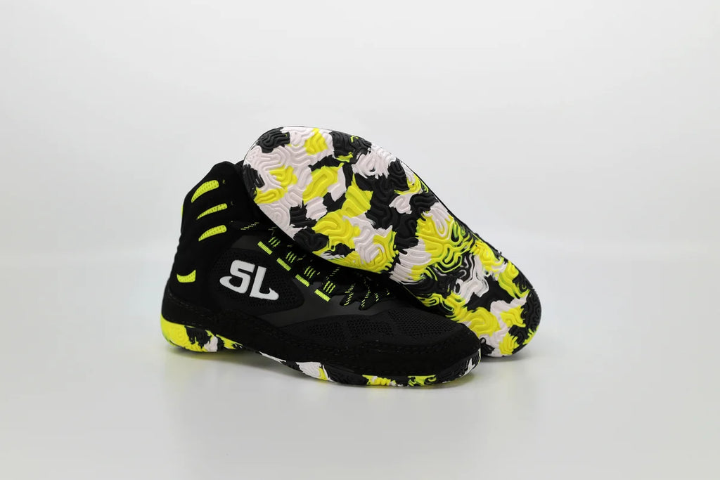 SCRAPLIFE Men's Endurance 2.0 - Neon Nitros Wrestling Shoes - 11