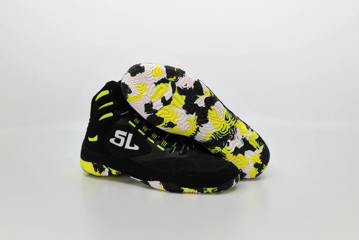 SCRAPLIFE Men's Endurance 2.0 - Neon Nitros Wrestling Shoes - 11