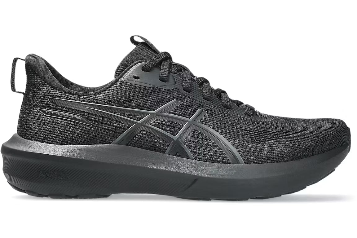 ASICS Women GT-1000 14 Running Shoe - Black/Black, Sz9.5