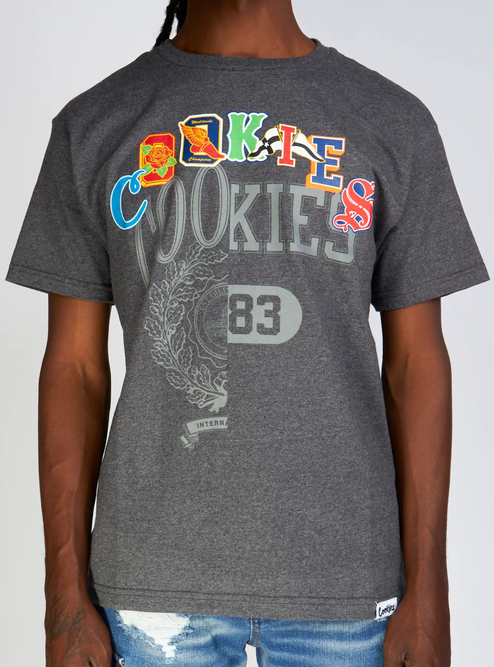 Cookies Sf Pack 12 Ss Tee-Black/New With Tags