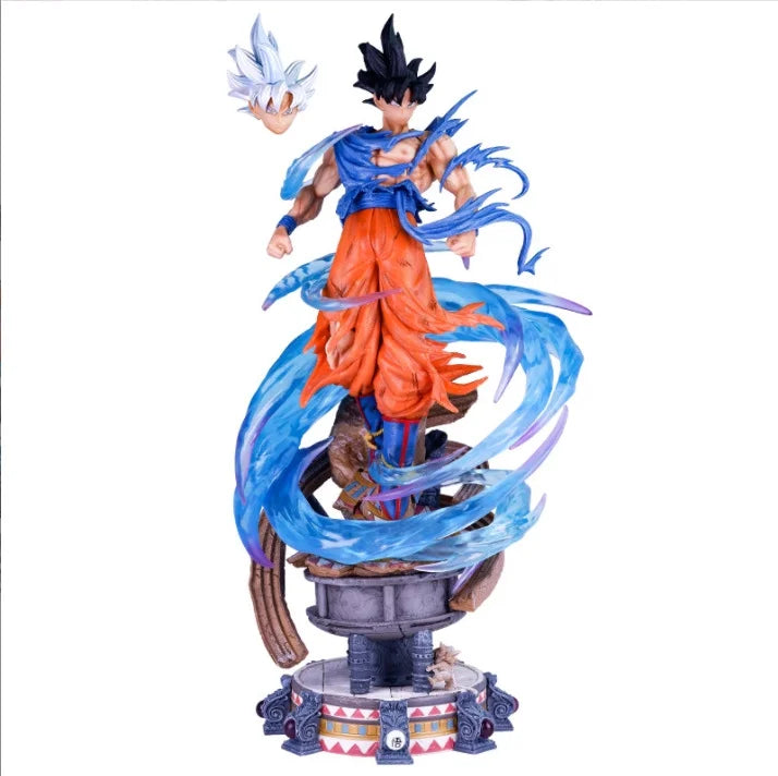 Aegis Dragon Ball Z FC Son Goku Statue Awaken w/ LED Light Figure Model Collect 38cm (NEW)