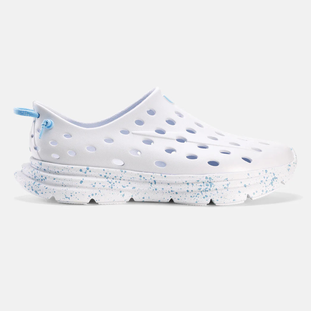 KANE Revive - Unisex - All White / Light Blue Speckle - M10/W12