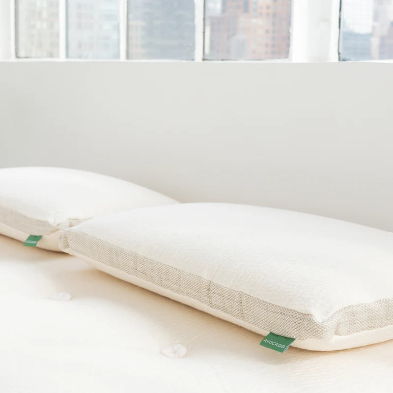 Avocado Molded Latex Pillow-Standard/Single