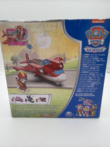 PAW Patrol: Air Rescue Marshall Action Figure & Hero Hydro Airplane Toy with Projectile Launcher & 2 Projectiles