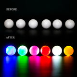 THIODOON Upgrade LED Golf Balls for Night Sports (6 Pack)