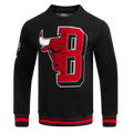 NBA CHICAGO BULLS MASHUP MEN'S RIB CREWNECK - XL
