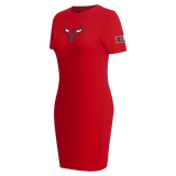 NBA CHICAGO BULLS CLASSIC WOMEN'S BODY CON DRESS Size L
