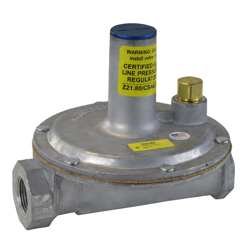 MAXITROL Company 325-5L Certified Gas Line Pressure Regulator - 3/4" - 2lb psi - With Vent Limiter