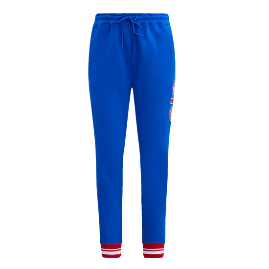 NBA DETROIT PISTONS RETRO CLASSIC WOMEN'S RIB SWEATPANT- SMALL