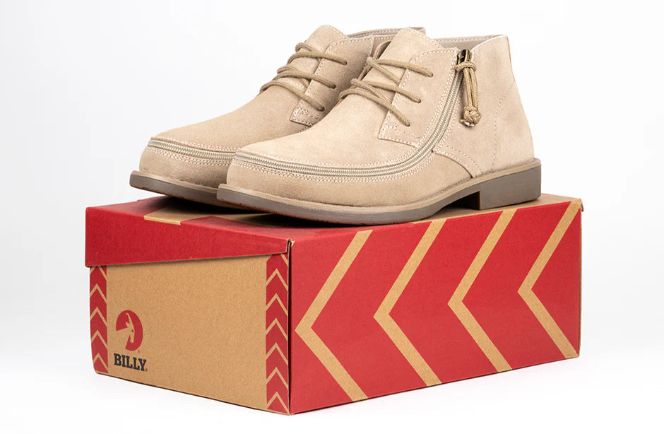 BILLY Footwear Men's Tan BILLY Chukkas Size: 8