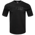 PRO STANDARD - 2XL NBA NEW YORK KNICKS TRIPLE BLACK PRO TEAM TEE - 3BLACK