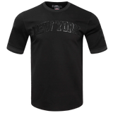 PRO STANDARD - 2XL NBA NEW YORK KNICKS TRIPLE BLACK PRO TEAM TEE - 3BLACK