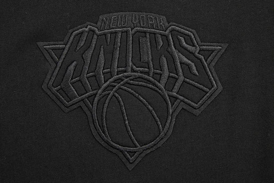 NBA NEW YORK KNICKS NEUTRAL MEN'S COTTON JERSEY DROP SHOULDER TEE - XL