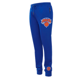 NBA New York Knicks Classic Chenille Men's Jogger - Royal Blue - Size XL