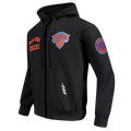 NBA NEW YORK KNICKS CLASSIC WIND SUIT MEN'S WOVEN FULL ZIP PULLOVER HOODIE-2XL