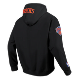 NBA NEW YORK KNICKS CLASSIC WIND SUIT MEN'S WOVEN FULL ZIP PULLOVER HOODIE-2XL