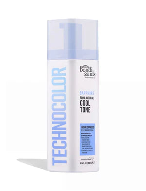 Bondi Sands Technocolor Sapphire 1 Hour Express Self Tanning Foam 6.76 FL OZ (new)