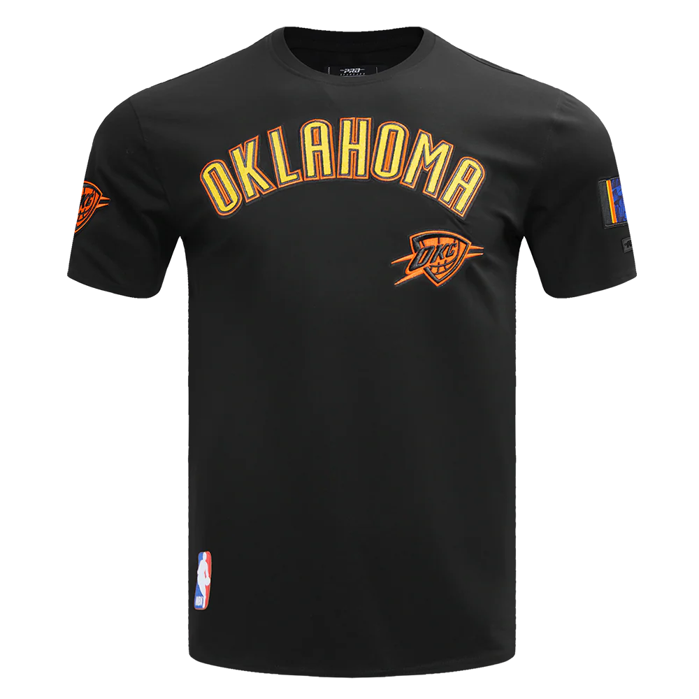 PRO STANDARD - NBA OKLAHOMA CITY THUNDER CITY EDITION 24-25 MEN'S TEE - Black - XL